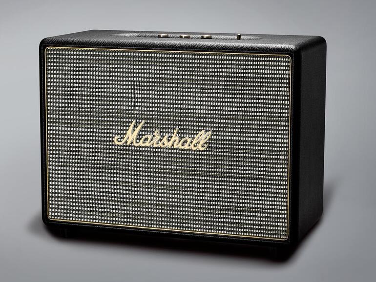 Der Woburn ist der größte Hifi-Lautsprecher den Marshall im Angebot hat.