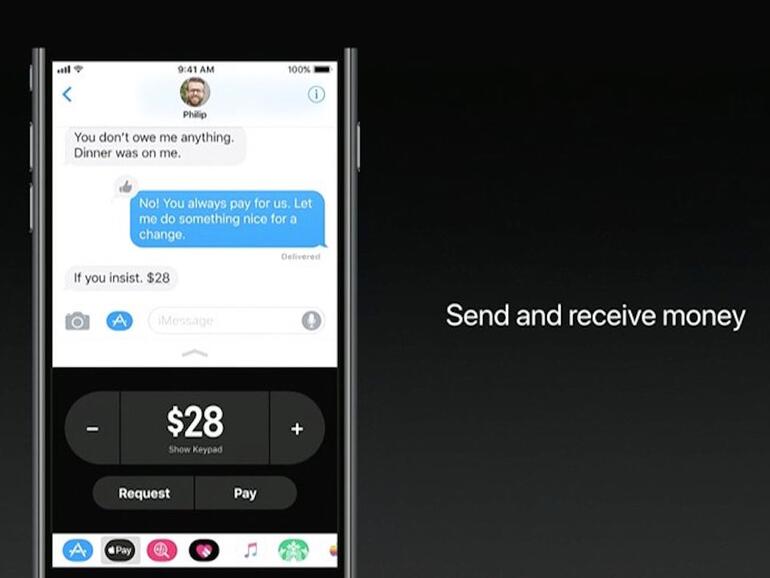 Apple Pay Cash in der Nachrichten-App nutzen