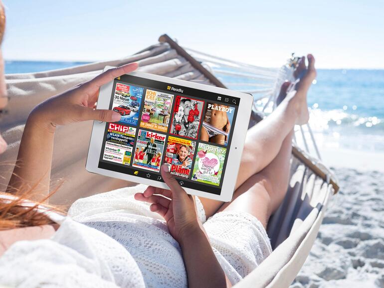 Natürlich ist auch das gesamte Portfolio von falkemedia bei Readly vertreten.