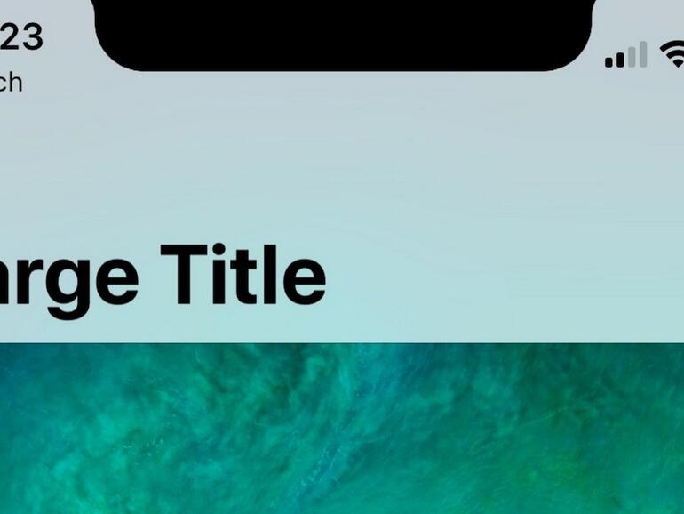 Die „Zurück“-Funktion bleibt auch bei der neuen Statusleiste erhalten