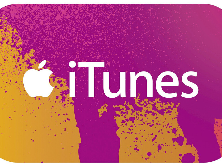 iTunes-Guthabenkarte