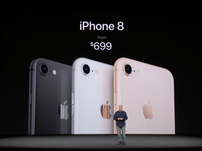 Das iPhone 8 bekommen Sie ab 699 US-Dollar