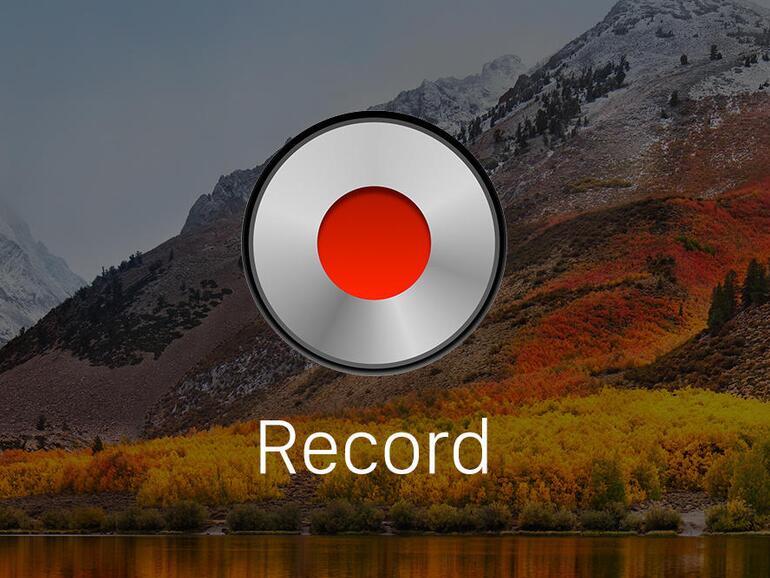 Den Bildschirminhalt aufzeichnen am Mac