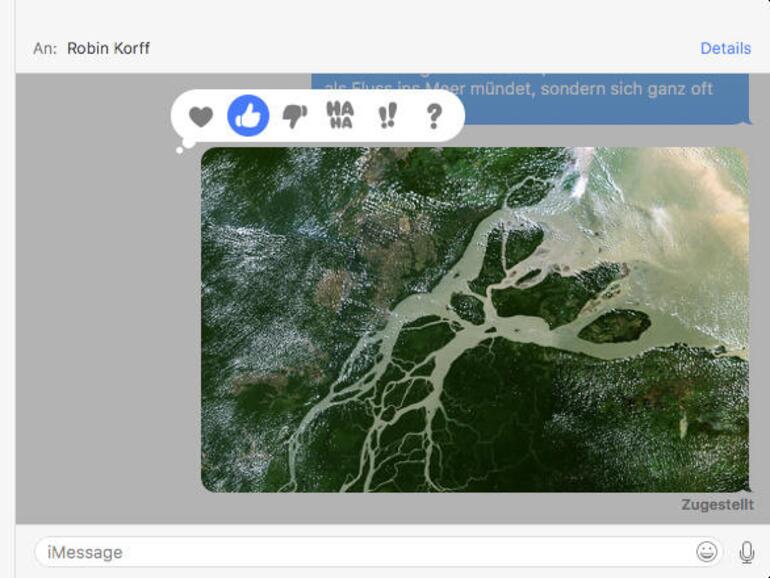 Was ist ein Tapback?
