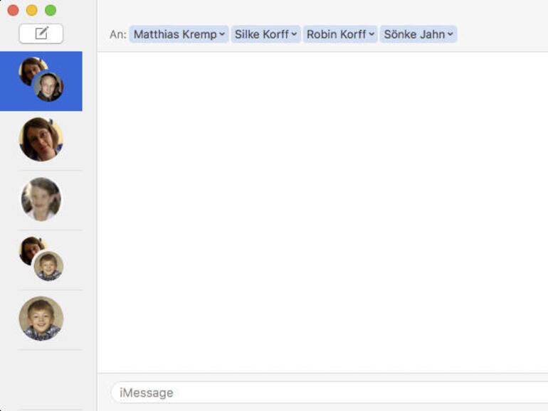 Kann ich auch Gruppen per Nachrichten erreichen?