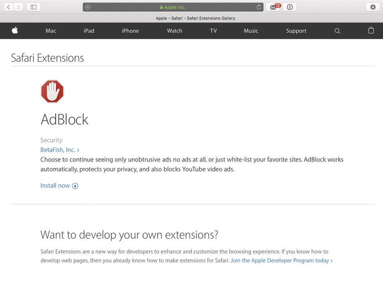 Erweiterungen nutzen