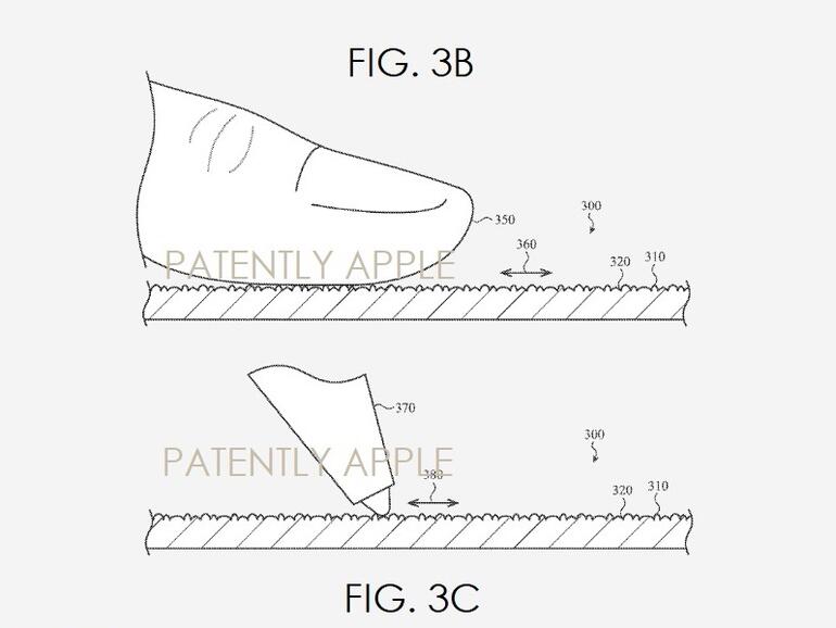 Die Oberfläche würde sich bei Finger und Apple Pencil unterschiedlich verhalten