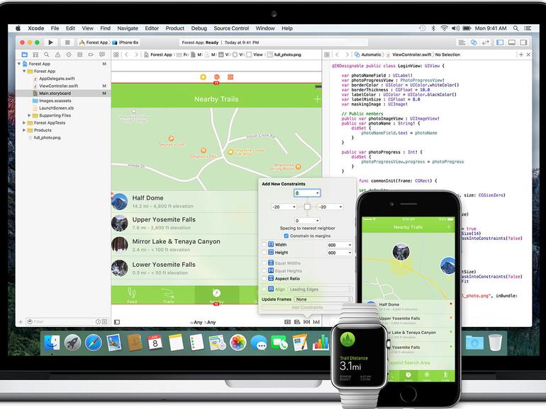 App-Entwicklung am Mac funktioniert mit Xcode