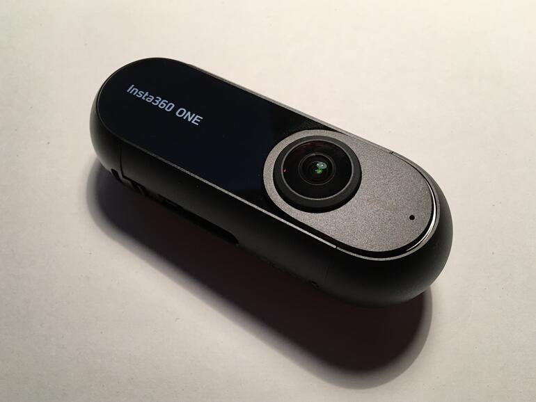 Die Insta360 One lässt sich auch ohne Smartphone betreiben