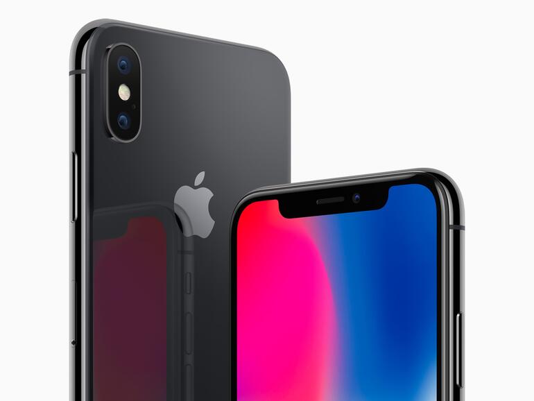iPhone X in Grau