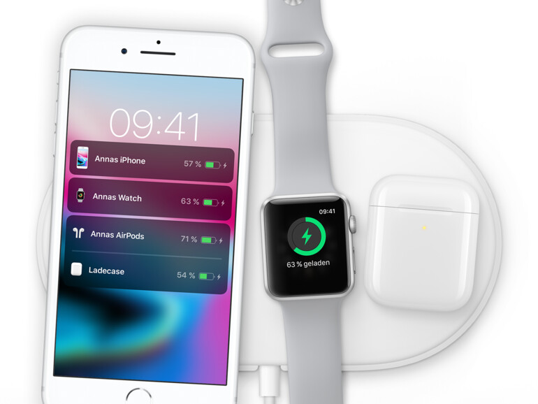 Auf die kabelfreie Ladematte von Apple werden wir noch bis 2018 warten müssen. Aktuell empfehlen wir das Modell von Mophie.