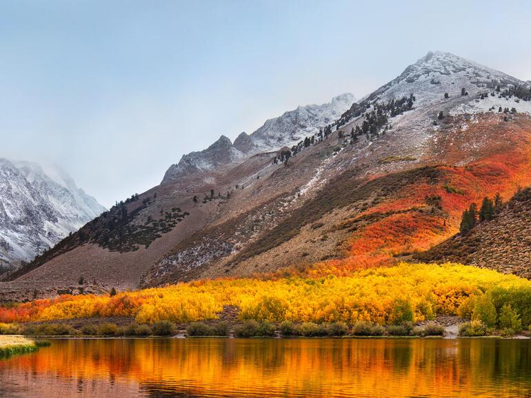 Wallpaper zu macOS High Sierra