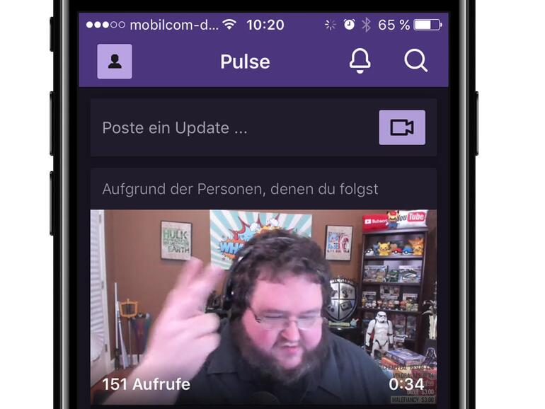Twitch auf dem iPhone