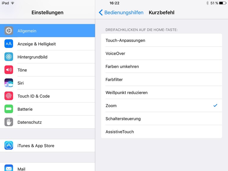 Bedienungshilfen für iPhone & iPad iOS entschleunigt! Mac Life