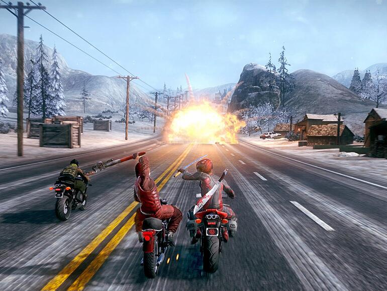 Screenshot aus Road Redemption