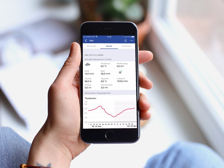 WarnWetter des DWD bietet nicht nur Wetterwarnungen