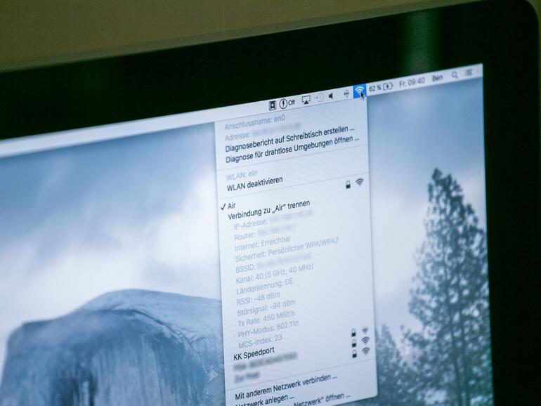 Sie können Ihre WLAN-Verbindung ganz einfach trennen