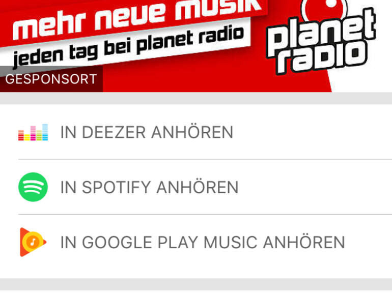 Streamen Sie den Titel auf Spotify und Co.