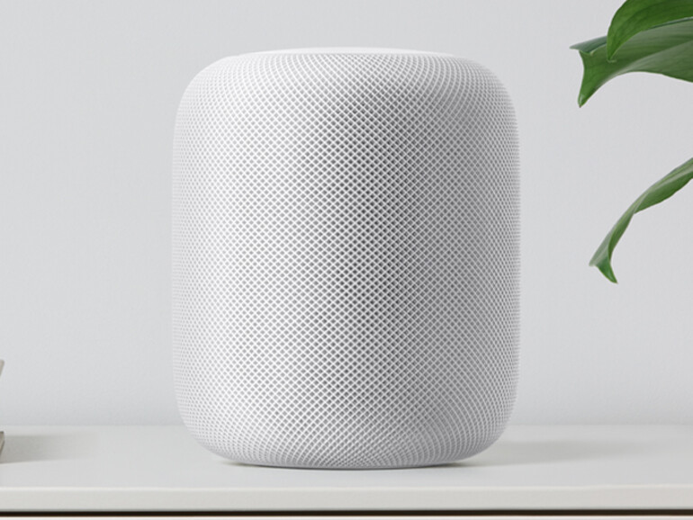 Der HomePod in Weiß