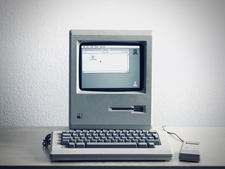 Alter Apple-Computer, an dem Steve Wozniak noch deutlich mehr Anteil hatte