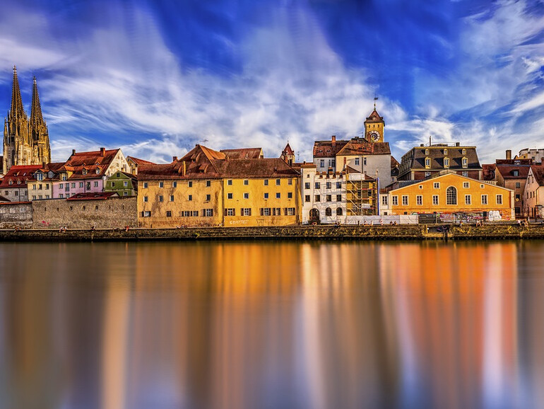 Nachbearbeitetes Panoramabild