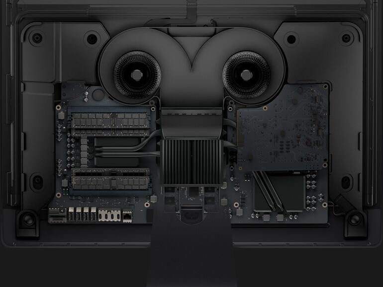 Innenleben des iMac Pro