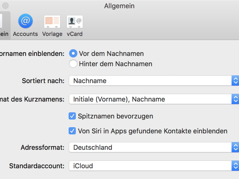 Die Deaktivierung löscht alle nicht angenommenen Kontaktvorschläge