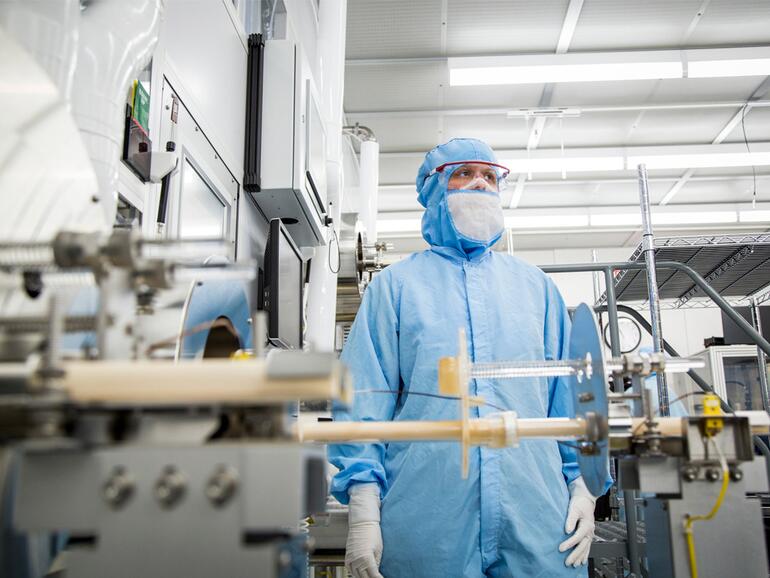 Arbeitsumfeld bei Finisar in Texas, USA