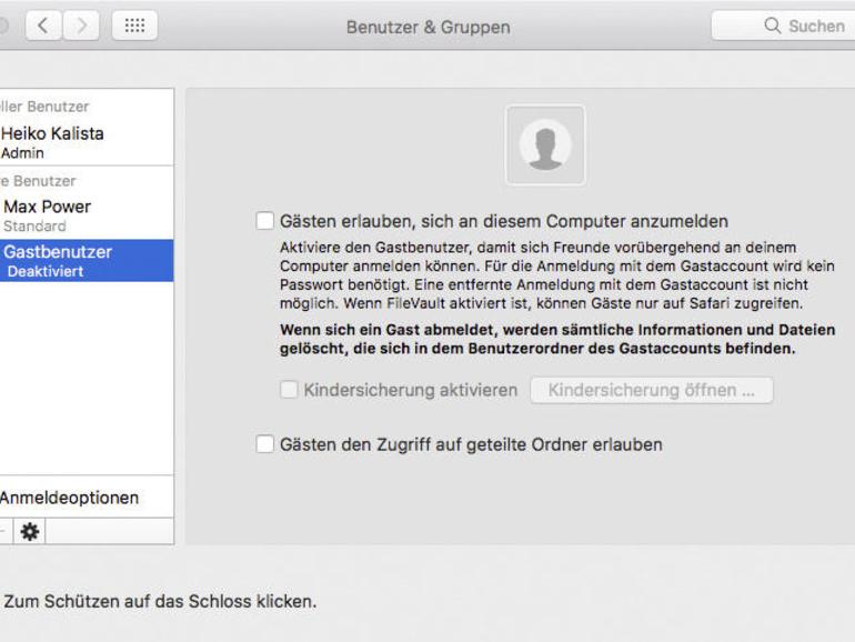 Benutzer Verwalten Mac Mit Freunden Und Familie Teilen Mac Life