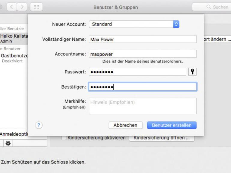 Benutzer Verwalten Mac Mit Freunden Und Familie Teilen Mac Life