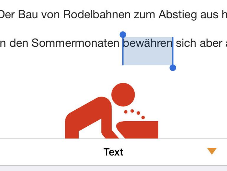 Pages ist längst weit mehr als eine simple Textverarbeitung und auch auf dem iPhone gut zu bedienen.
