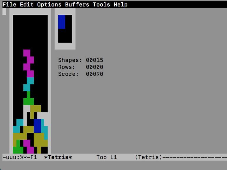 Verstecktes Spiel im Terminal