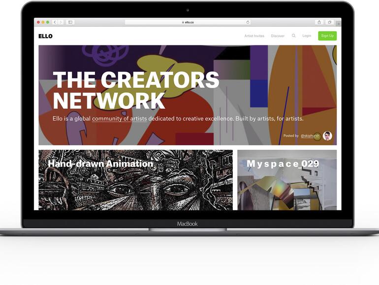 Ello auf dem MacBook