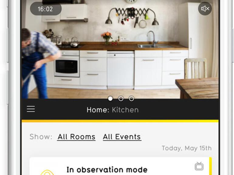 Buddyguard Flare App auf dem iPhone