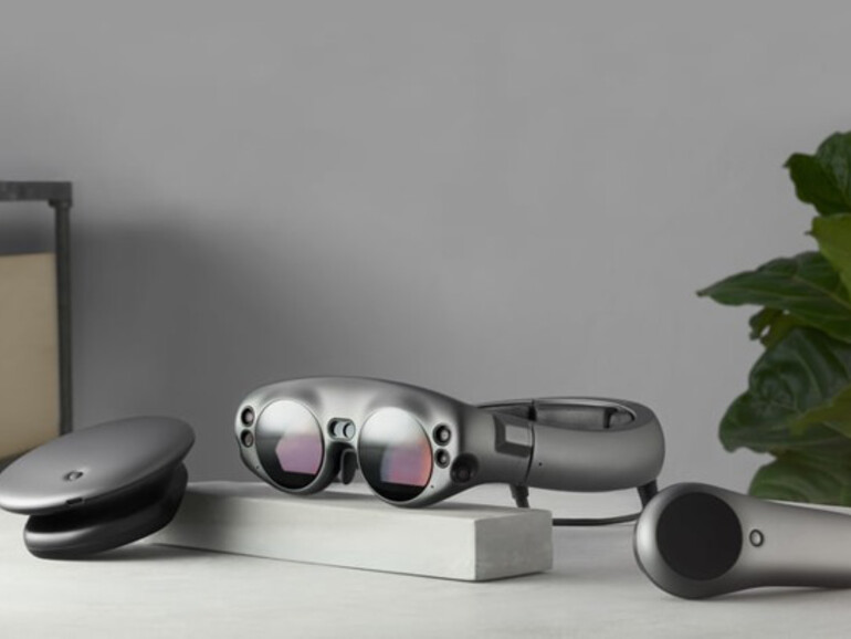 Magic Leap One besteht aus Lightwear-Brille, Lightpack-Computer und dem "Control" genannten Steuergerät