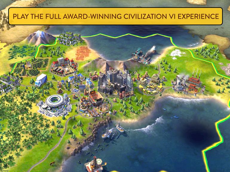 Screenshot aus Sid Meier‘s Civilization VI für iPad
