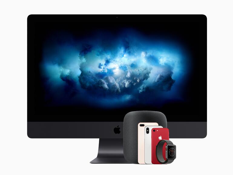 Im Jahr 2017 stellte Apple viele neue Geräte vor