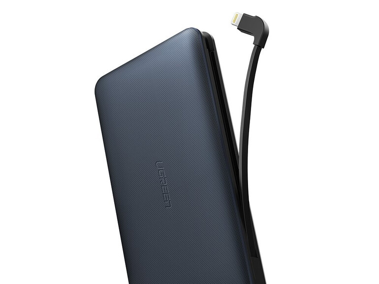 Ugreen Powerbank mit Lightning-Kabel