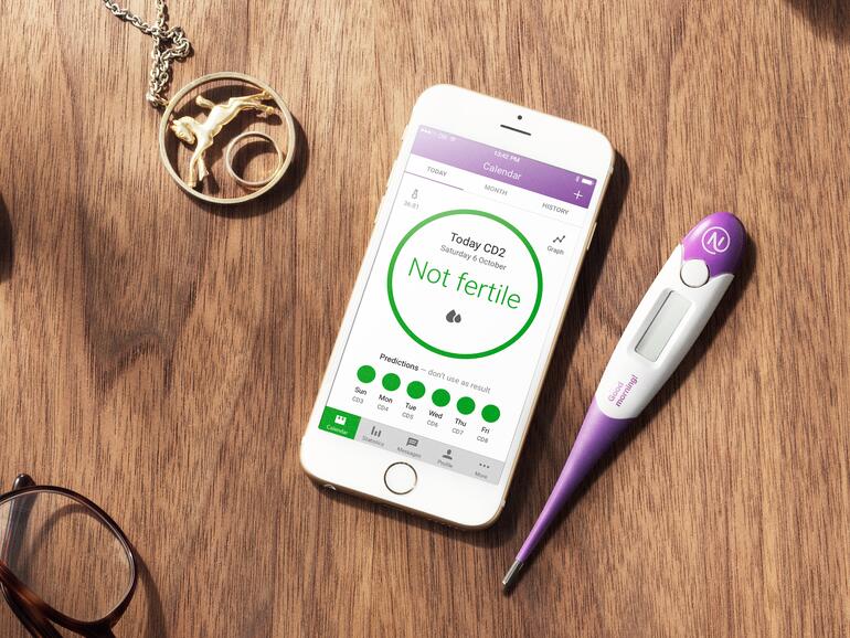 Zur Vorhersage der Fruchtbarkeit wird unter anderem die Temperatur gemessen