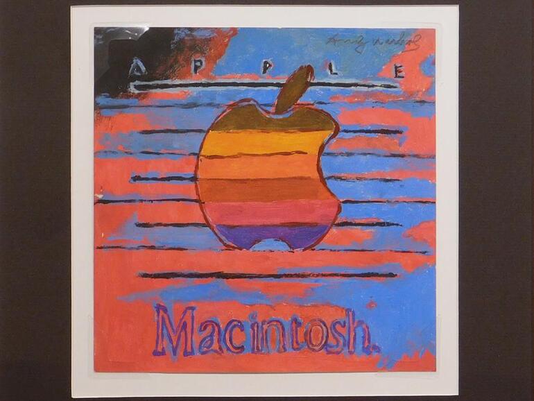 Das Bild ist ohne Rahmen ca. 20x20 cm groß