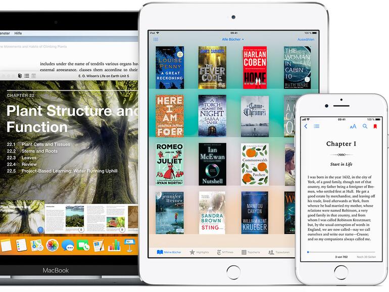Der iBook-Store könnte bald ein neues Design erhalten