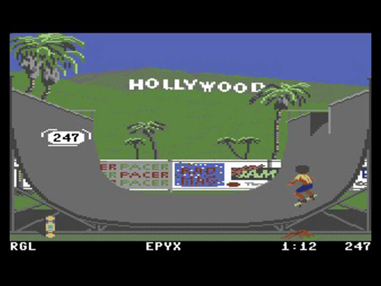 Screenshot aus California Games