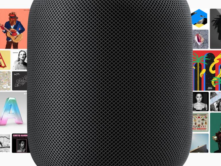 Der HomePod funktioniert besonders gut mit Apple Music