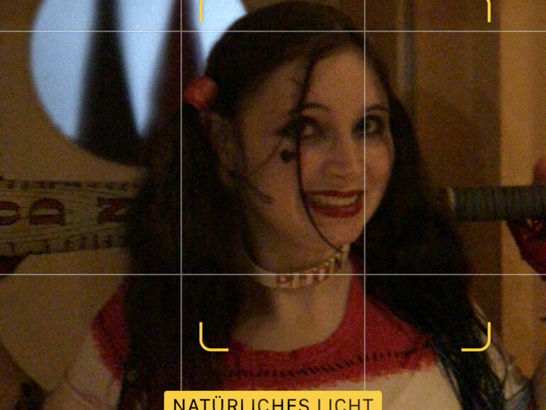 Ob Kostüm oder Party-Outfit: Die Porträtfunktion des iPhone hilft bei der optimalen Inszenierung. 