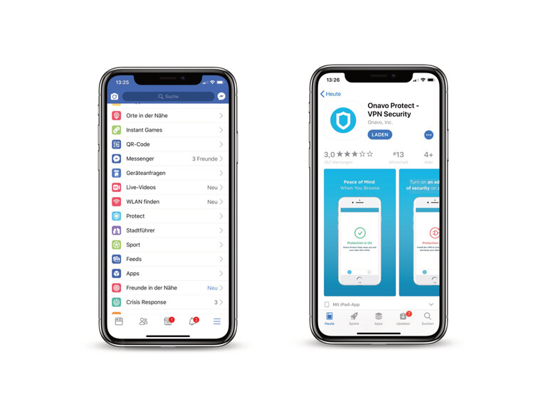 Der neue Menüeintrag führt direkt in den App Store