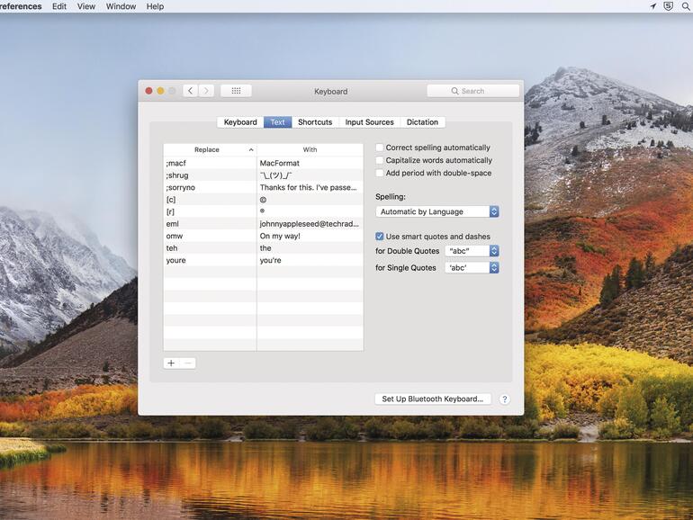 Textverknüpfungen sind eine enorme Zeitersparnis, insbesondere für häufige Textbausteine.