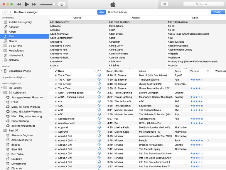 Duplikate aufspüren