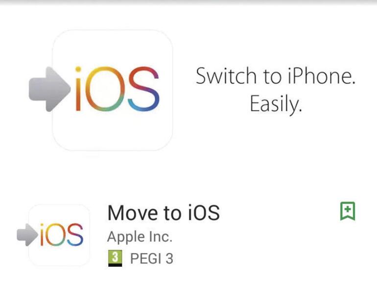 3 Laden Sie „Move to iOS“ aus dem Google Play Store und starten Sie die App. Tippen Sie auf Ihrem iPhone auf „Weiter“. Ihnen wird ein Code angezeigt. Geben Sie diesen auf Ihrem Android-Gerät ein.