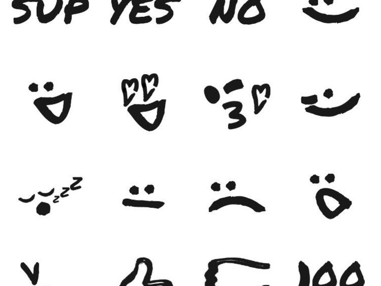 Permanent Marker Stickers