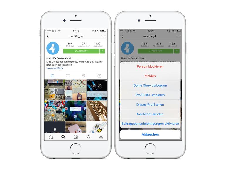 Telefonnummer Hinzufügen Um Zu Instagram Zurückzukehren Instagram: Benachrichtigungen für einzelne Nutzer aktivieren | Mac Life